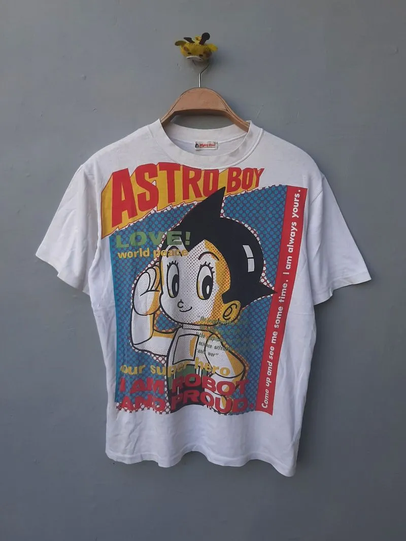 Vintage 90s astroboy tshirt photo 1