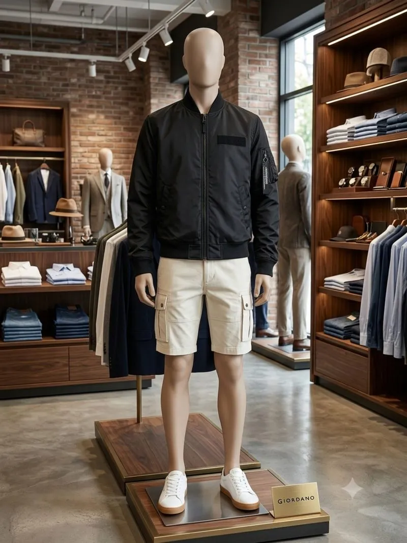 Jacket Bomber Brand Giordano photo 1