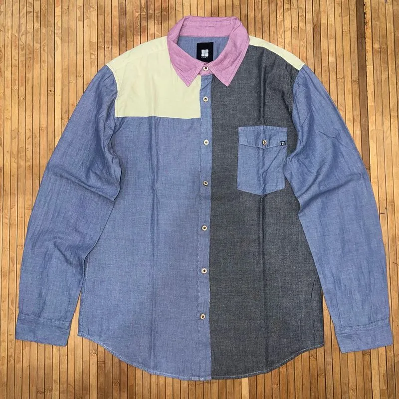 INSIGHT SURFING SKATEBOARDING STREETWEAR COLOR BLOCK LONG SL photo 1