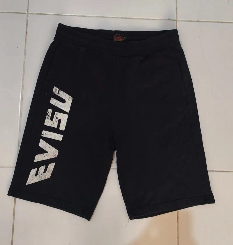 [ORIGINAL] Evisu Heritage & Co. Big
Logo Sweat Shorts photo 1
