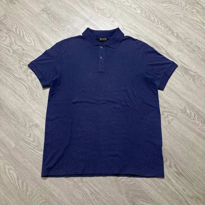 Vintage PLST by Issey Miyake Colar Camo Polo Tshirt Designer photo 1