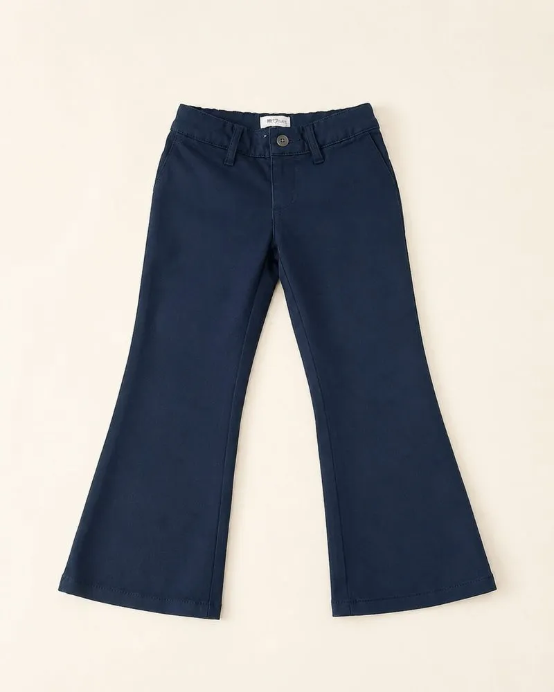 The Children's Place Flare Pants Anak Navy Size 5 Like New photo 1