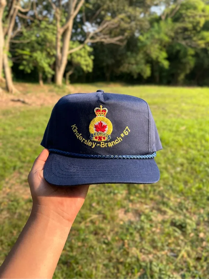 Vintage Hat Pria navy photo 1