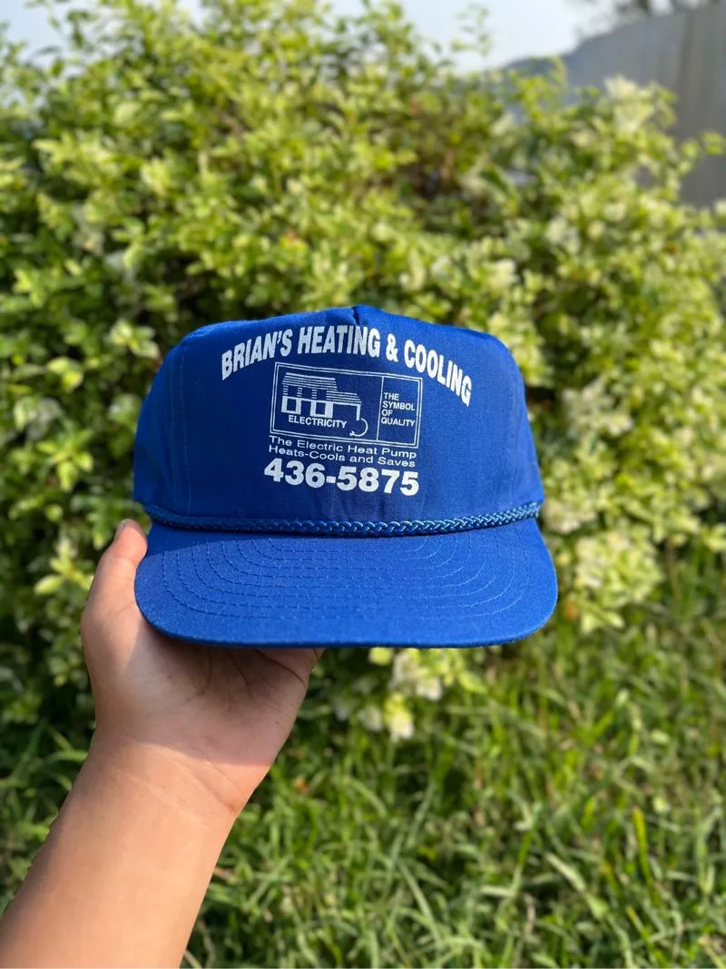 Vintage Hat Pria blue photo 1