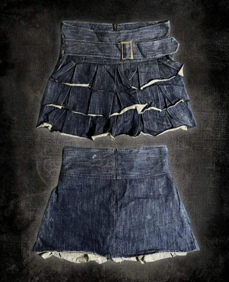 ꩜°⋆Y2k Ruffle Mini Skirt⋆°꩜ photo 1