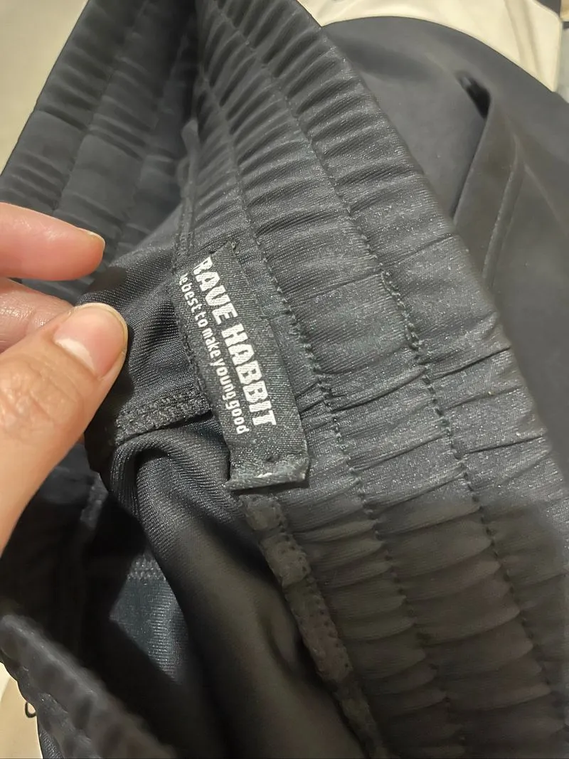 Celana Jogger Pria Hitam Sport Casual size M photo 1