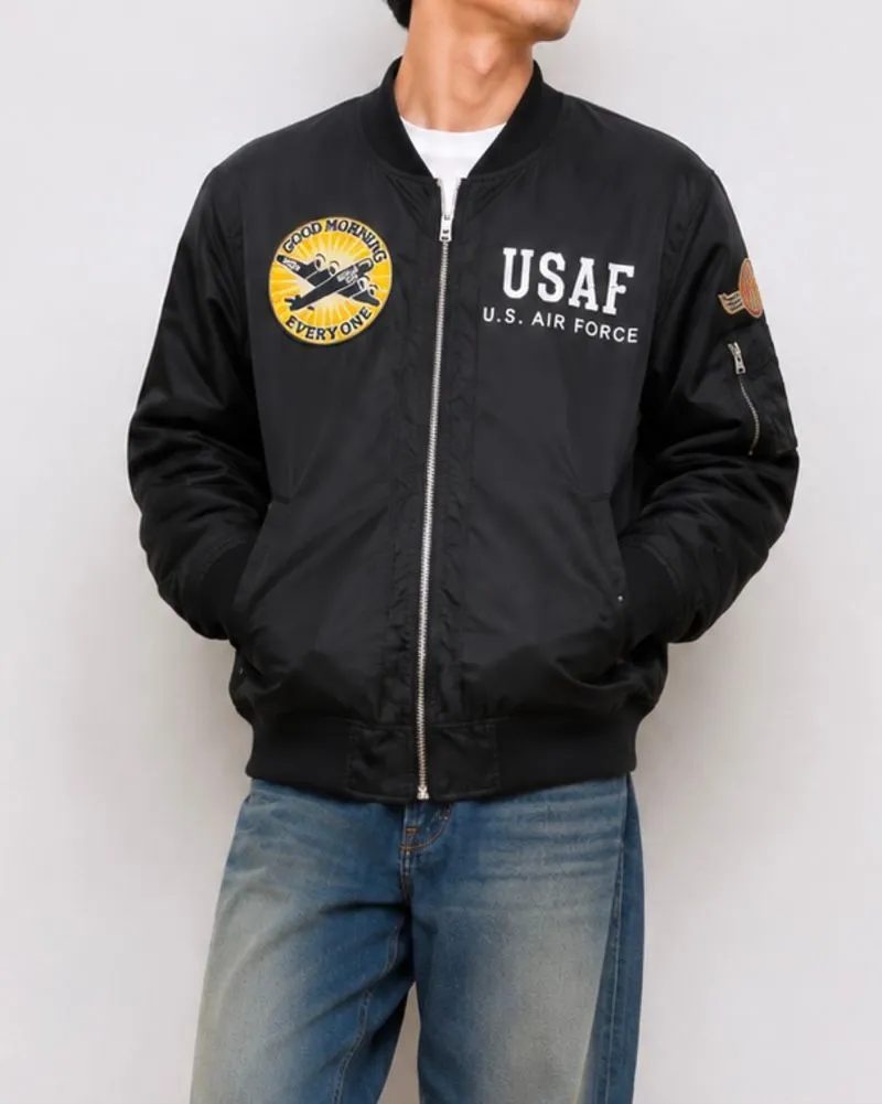  Ames Bros USAF Bomber Outter Jacket M photo 1