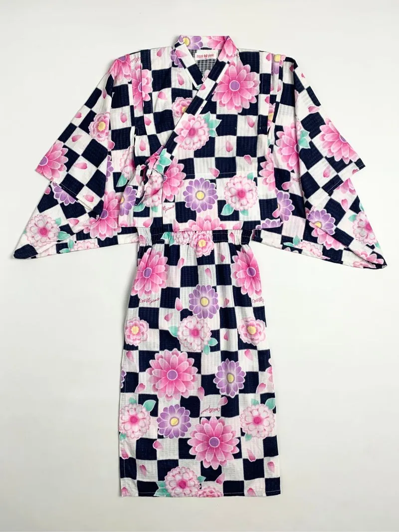 Y2k Mezzo Piano Kimono Flower Graphic photo 1