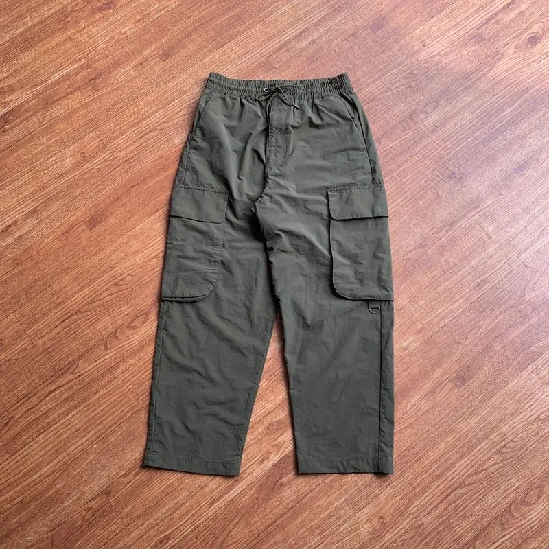 Uniqlo Streetwear Gorpcore Tracksuit Pria green photo 1