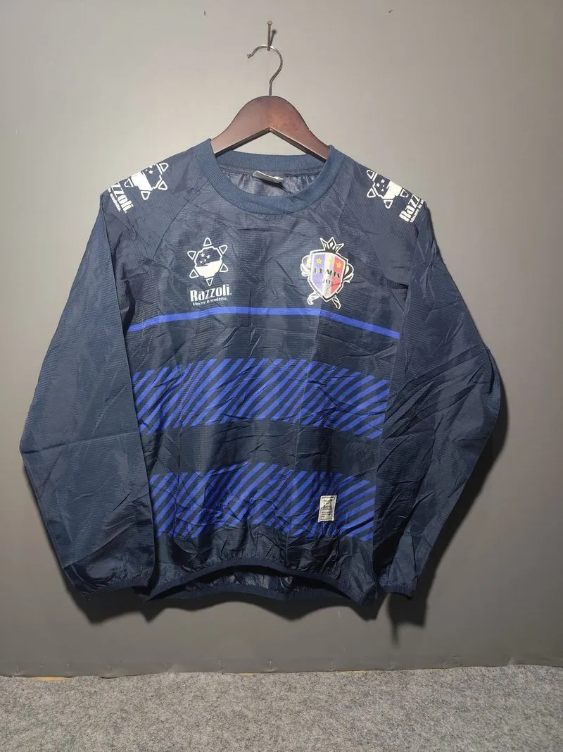 Jersey Sepakbola Remaja Pria RAZZOLI Navy Made in Jepang photo 1