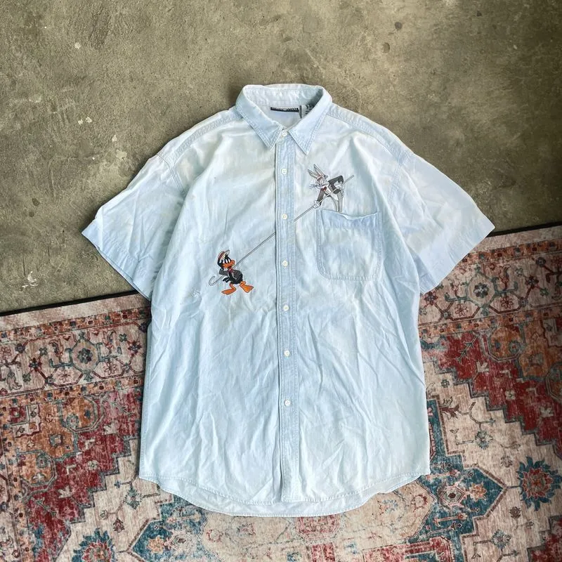 Warner Bros Short Shirt Art Ducks & Rabbit  photo 1