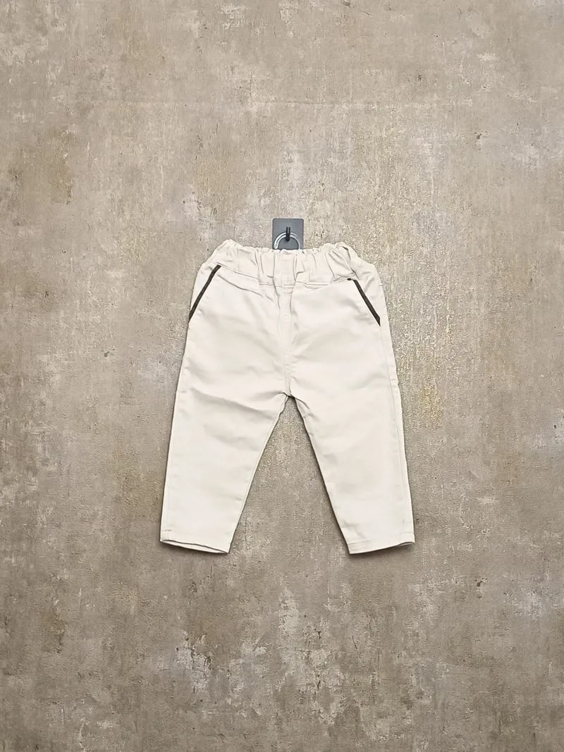 Celana Chino Panjang Anak Warna krem  photo 1