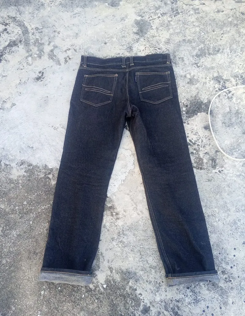 selvedge 15 oz stonehead rawdenim red line size 32 photo 1