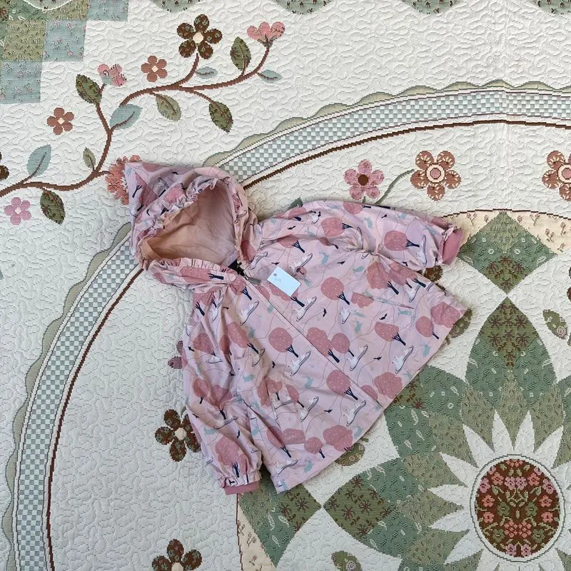 Moimoln jacket anak perempuan pink lucu photo 1