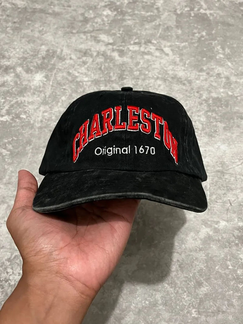 Topi Washed Charleston Robin Ruth Baseball Cap photo 1