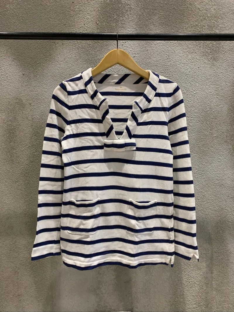 Kate Spade Stripe Nautical Bow Longsleeve photo 1