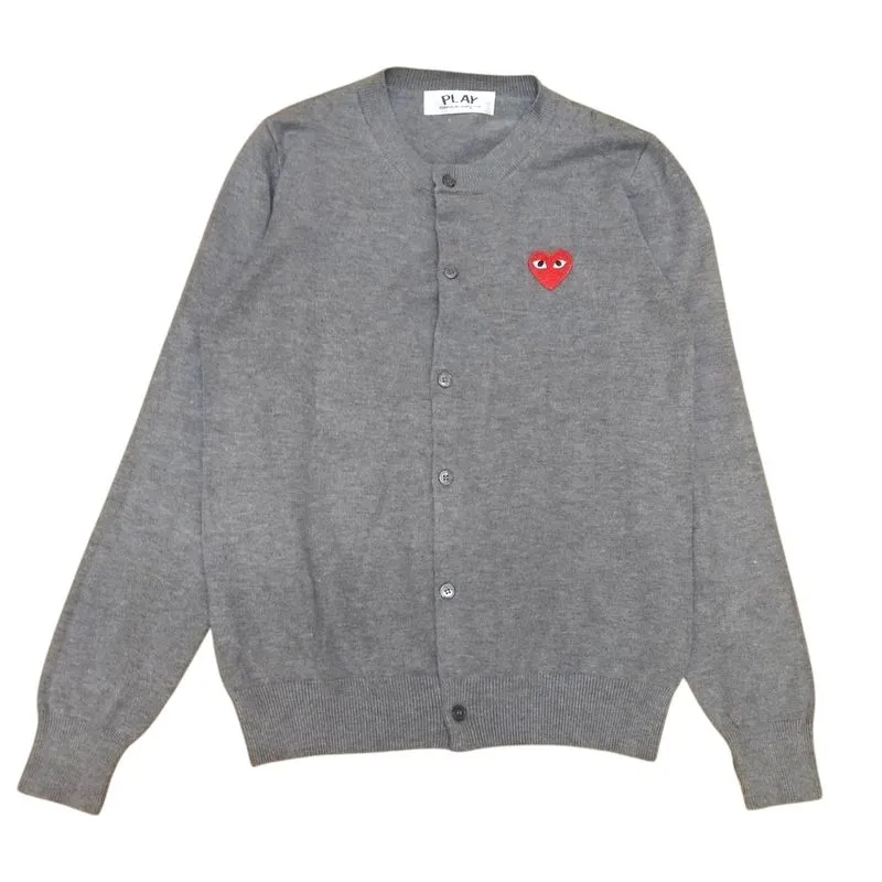 CDG COMME DES GARCONS GRAY CARDIGAN | SWEATER | OUTERWEAR |  photo 1