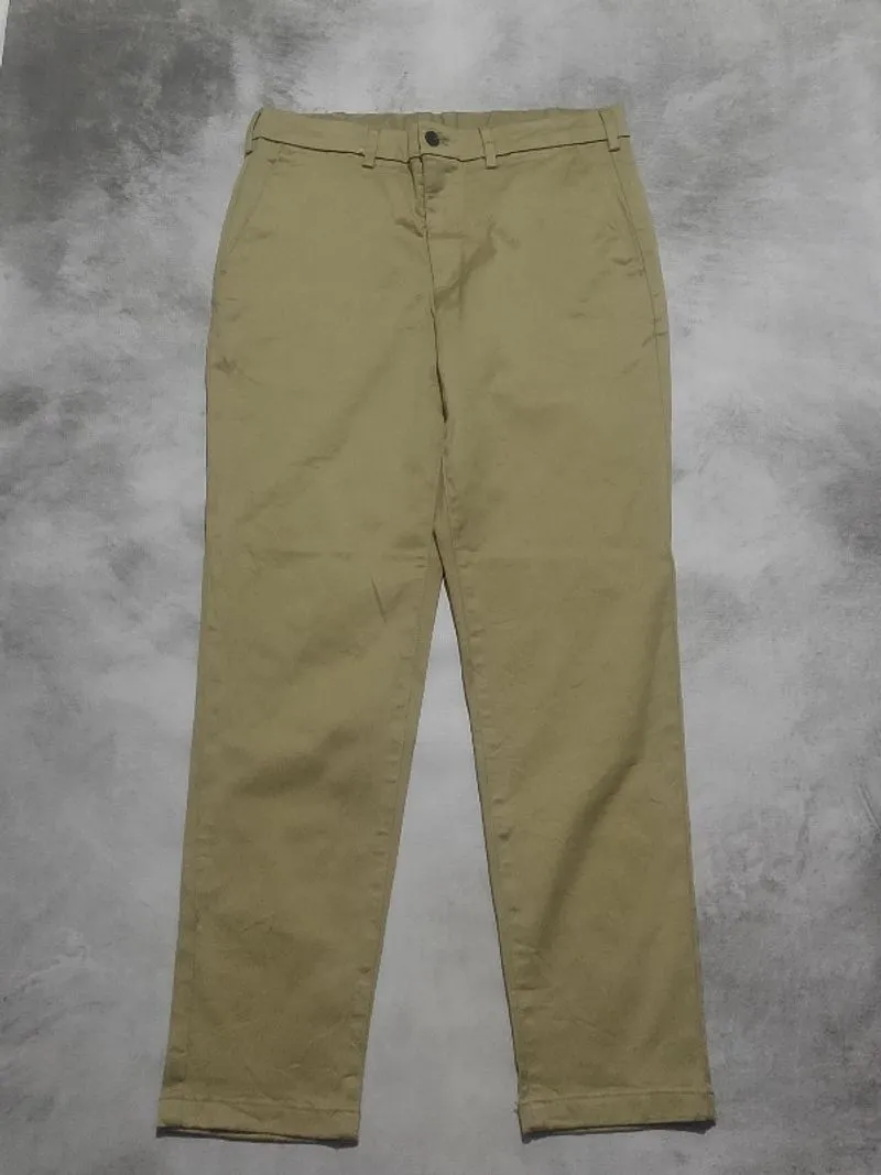 chinos gu sz 36 cream ke coklatan photo 1