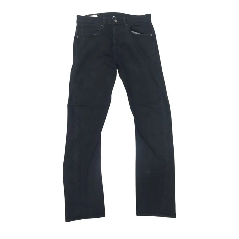 LEVIS 502 ENGINEERED BLACK DENIM JEANS LONG PANTS | CELANA P photo 1