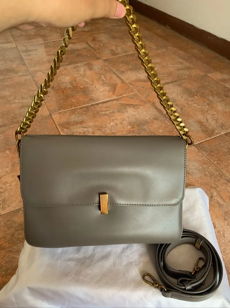tas grey sling bag kangtaina  photo 1