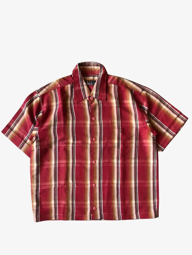 Boxy Shirt Short Sleeve plaid by HIGIH sport photo 1