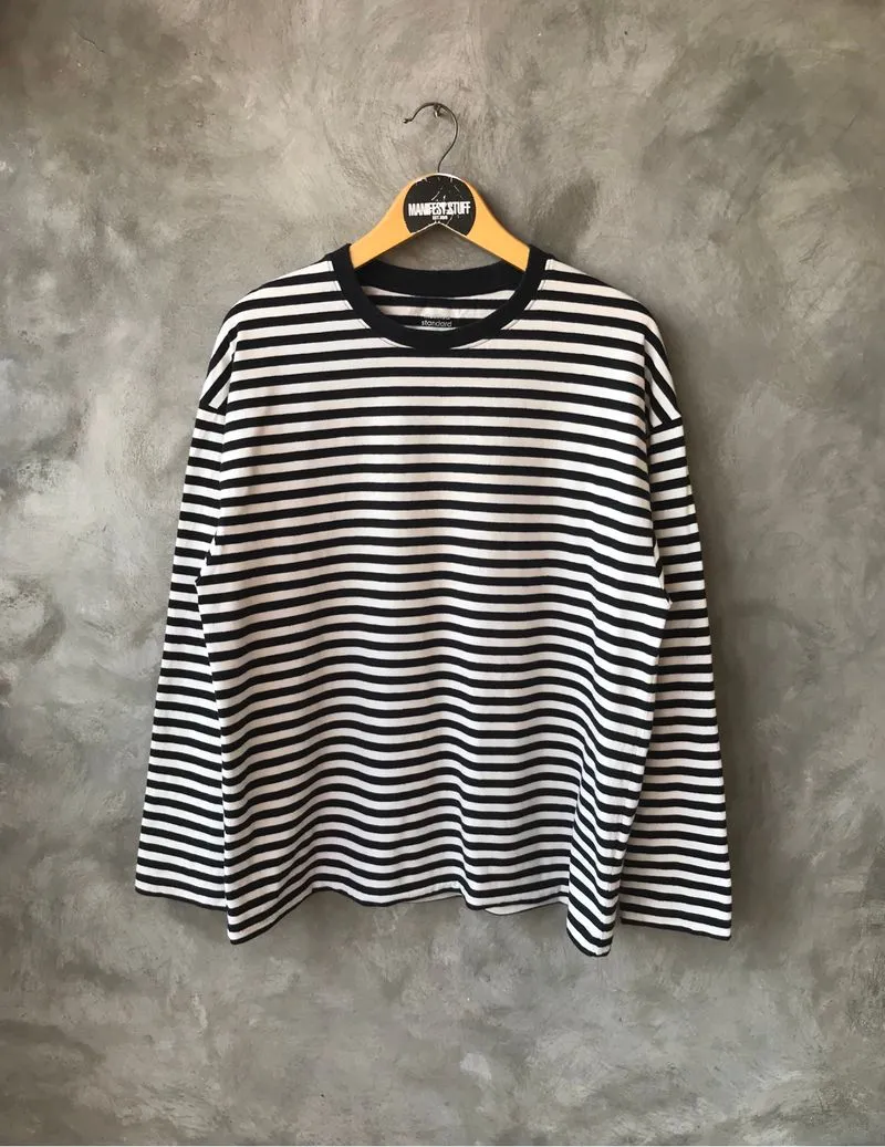 Longsleeve musinsa standard stripe photo 1