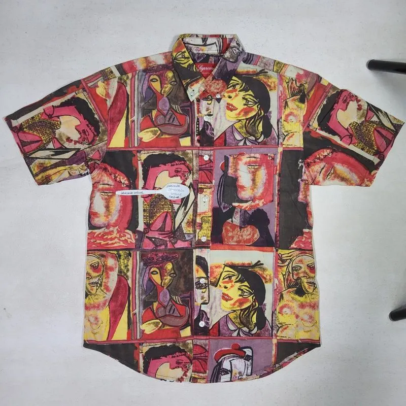 SUPREME Cubist S/S Shirt Picasso Shirt Kubozuka size S photo 1