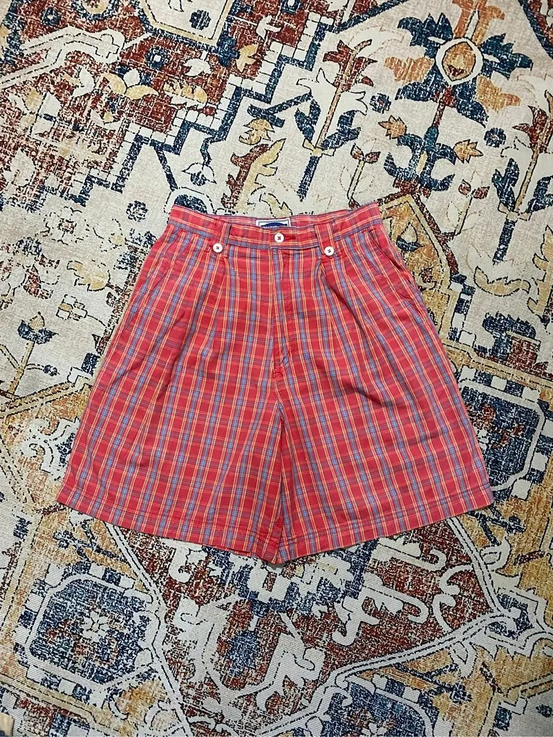 shorts plaid by essentials style photo 1