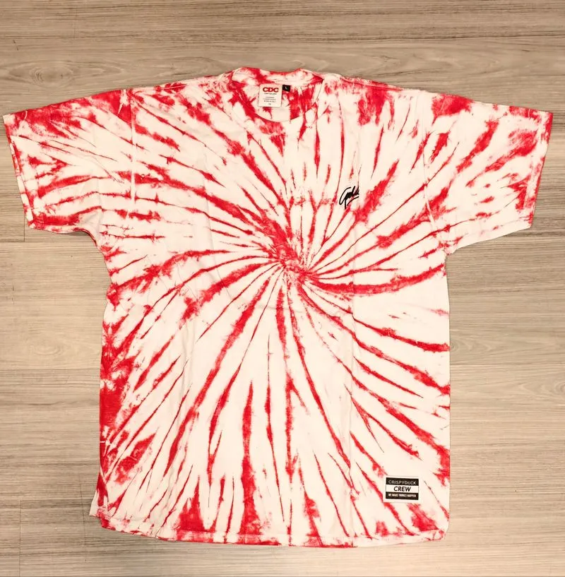 Crispyduck Tie dye T-shirt photo 1