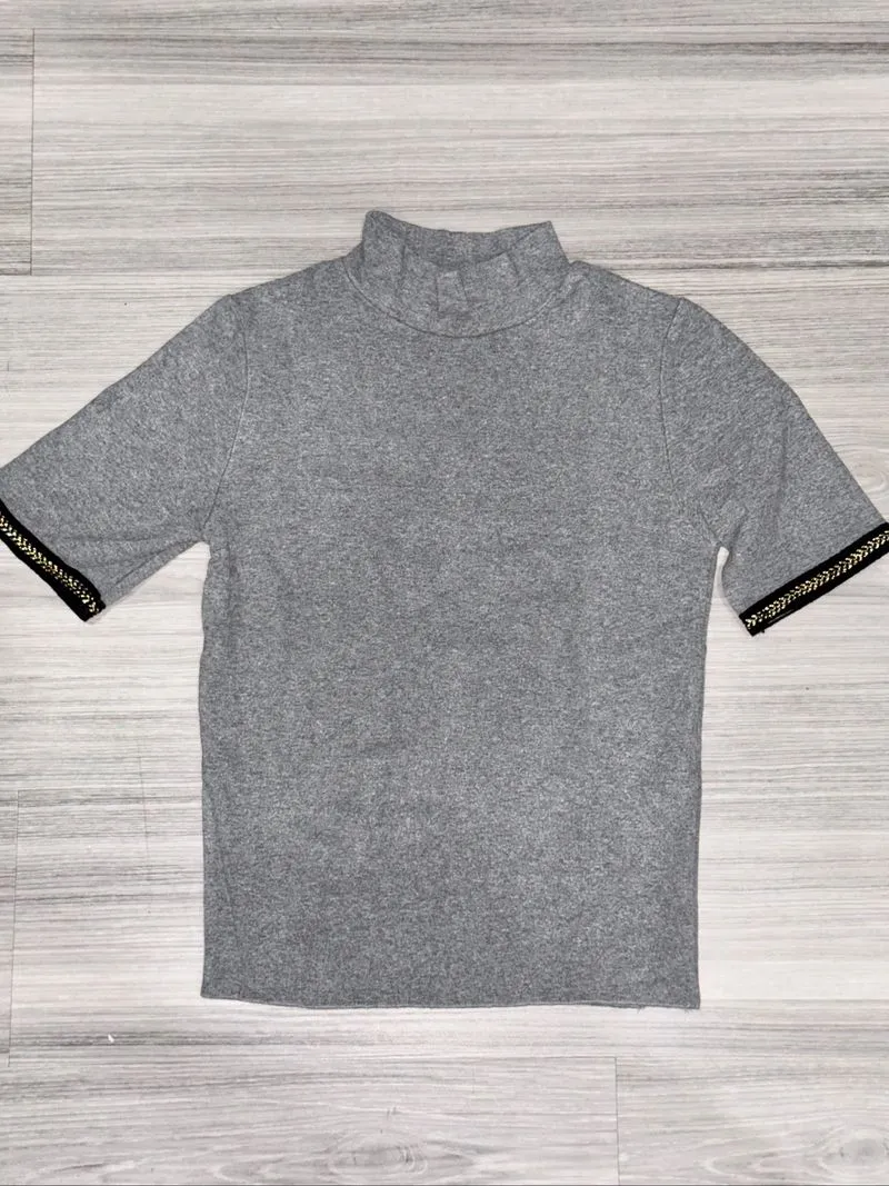 Zara T-shirt Turtle Neck photo 1