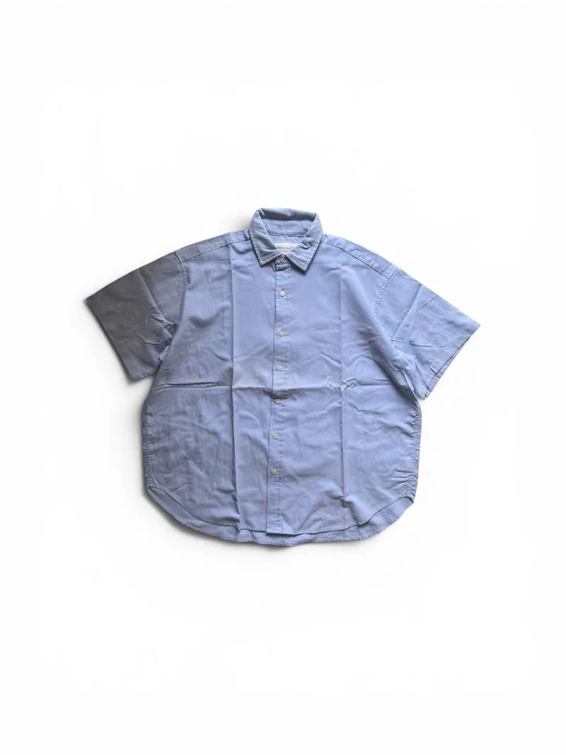 LAFUDGESTORE SKY BLUE OVERSIZE SHIRT photo 1