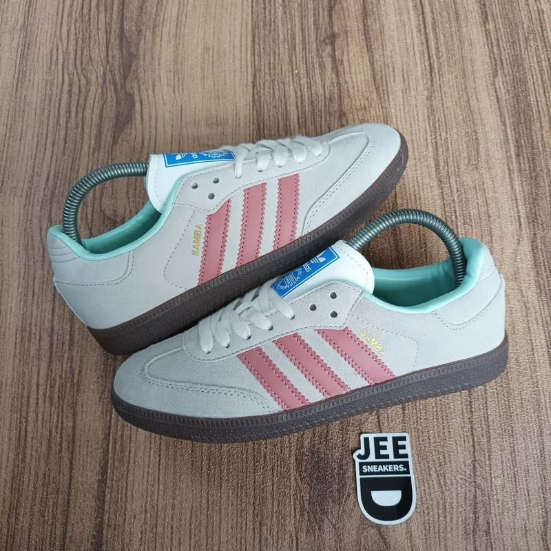 Adidas Indie Casual Sneakers Wanita pink gray photo 1