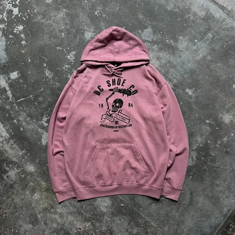 DC SHOE CO Pullover Hoodie Sz L photo 1