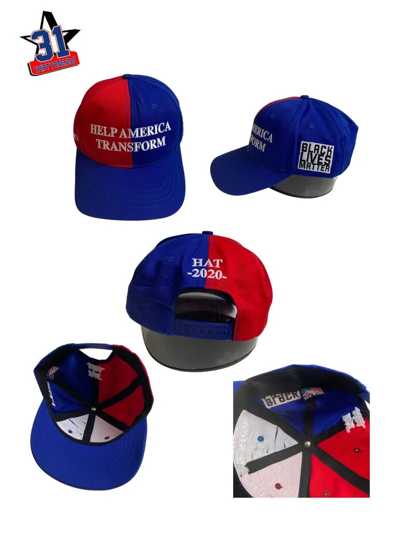 Topi 2 warna Help America transform photo 1