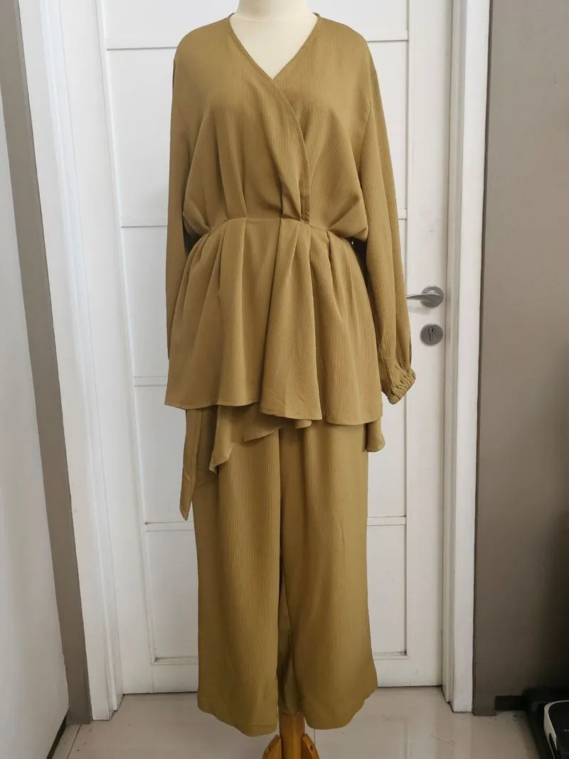 One Set Cotton Premium Mustard photo 1