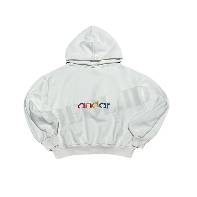 Andar Streetwear Sportswear Hoody Wanita white photo 1