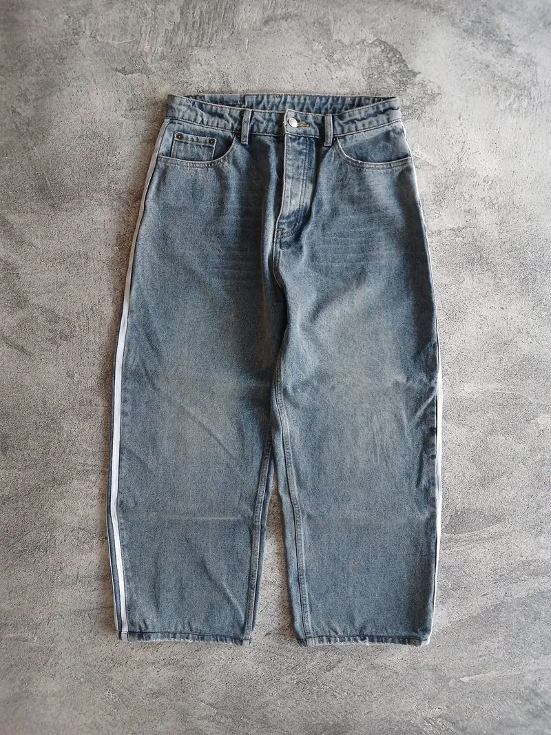 Celana Jeans Baggy Balenciaga x Adidas photo 1