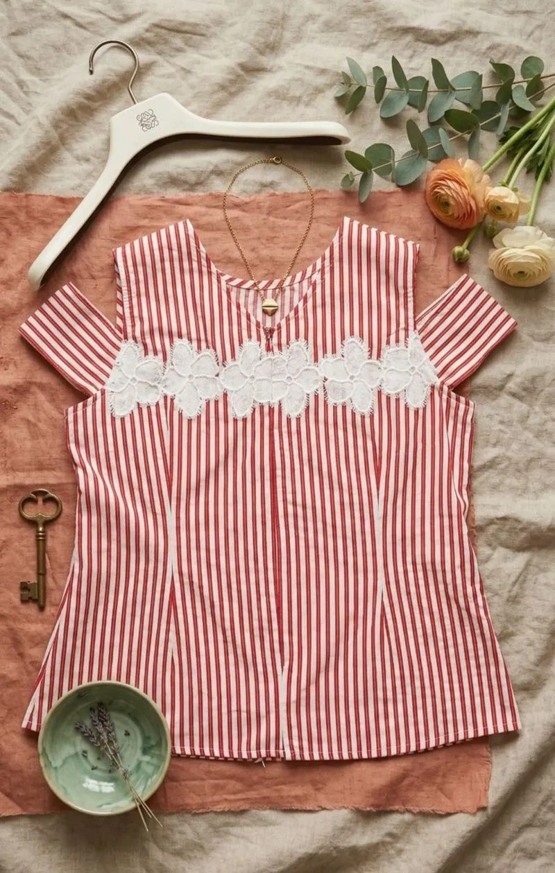 Blouse bordir salur  photo 1