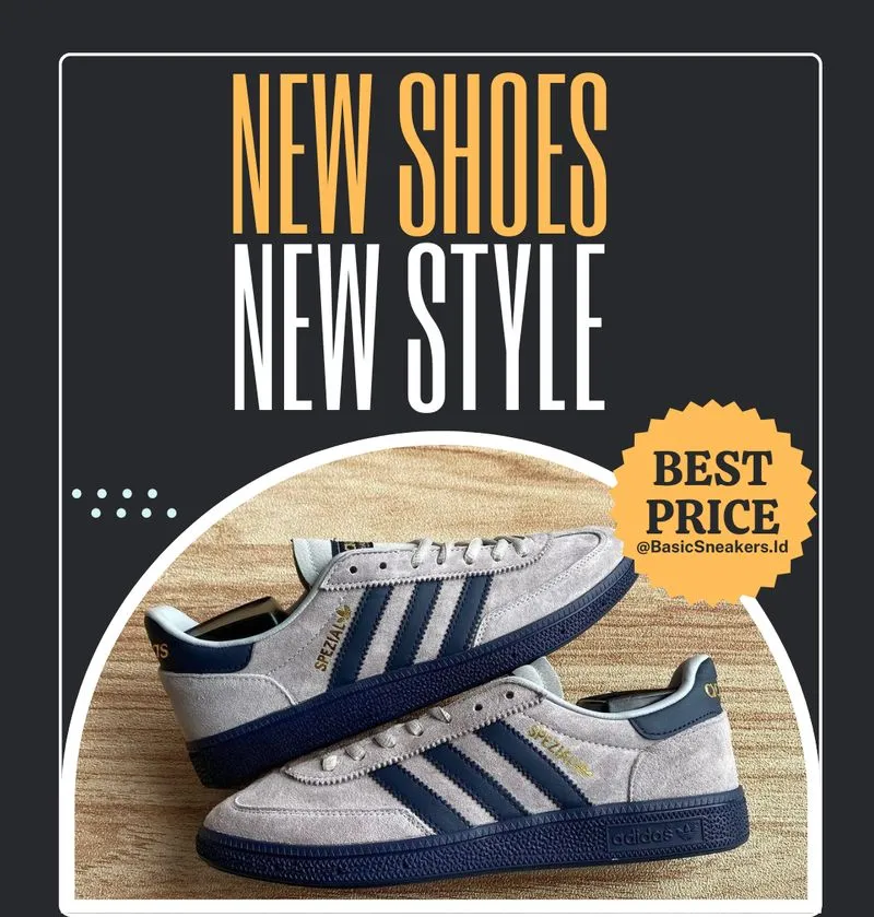 Adidas Sportswear Casual Sneakers Pria gray blue photo 1