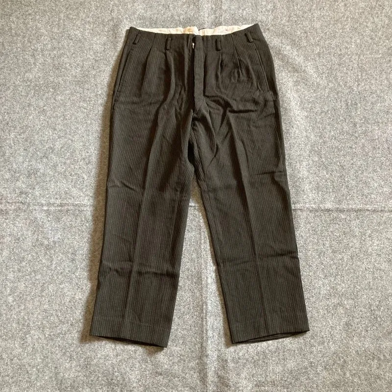 60s vintage japanese stripe pants  photo 1