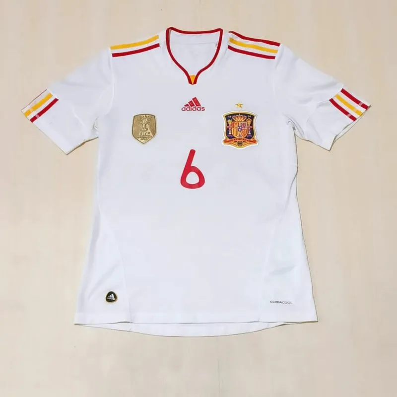 Spain World Cup 2010 Away SS Jersey Original 

 photo 1