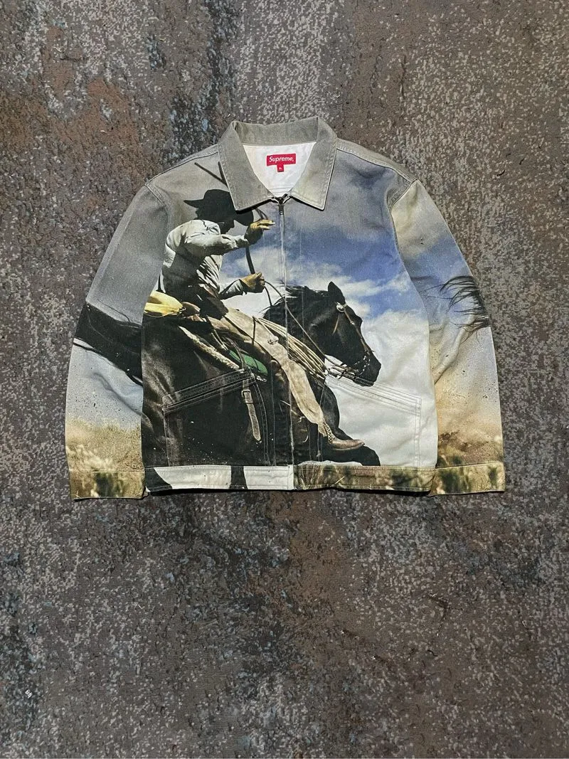 Supreme Cowboy trucker denim jacket photo 1
