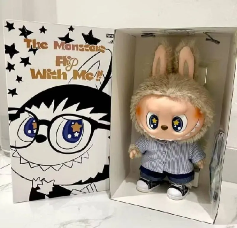 (New) POP MART THE MONSTERS - FLIP WITH ME Vinyl Plush Doll  photo 1