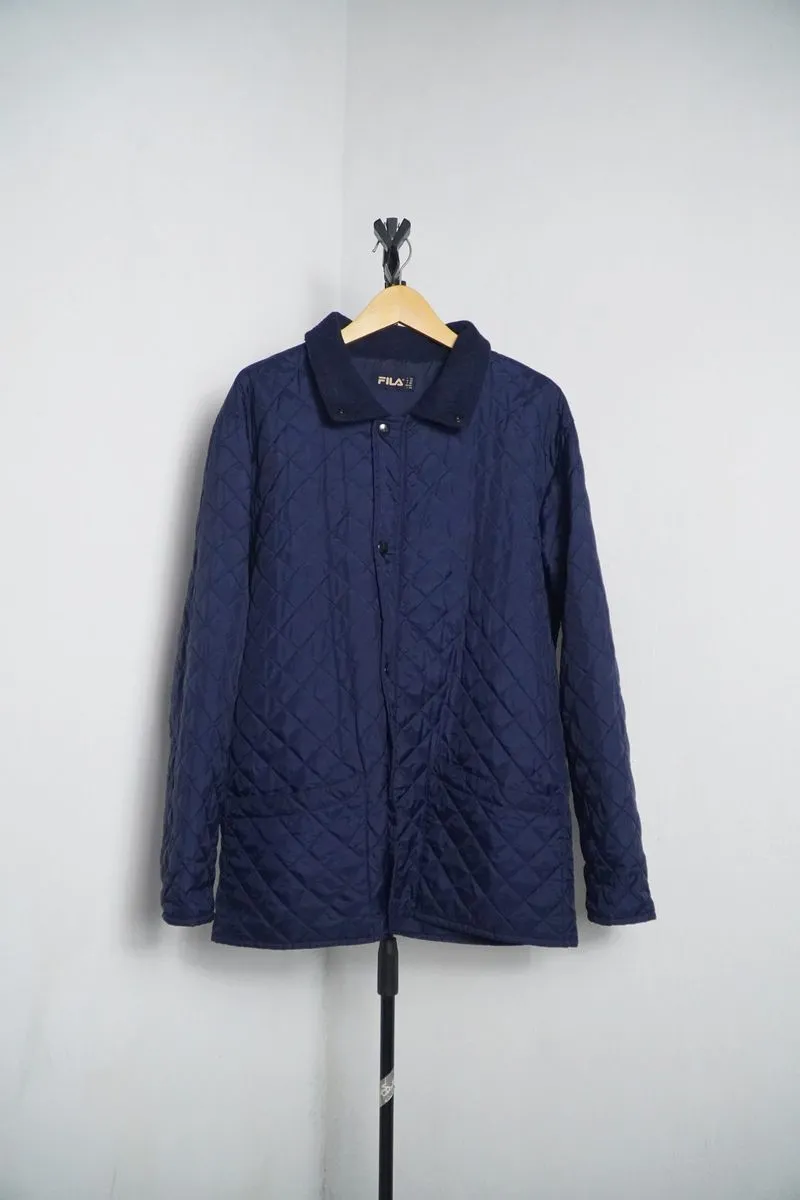 Jaket Thermal Outdoor Quilted Jacket Fila Pola Diamond  photo 1