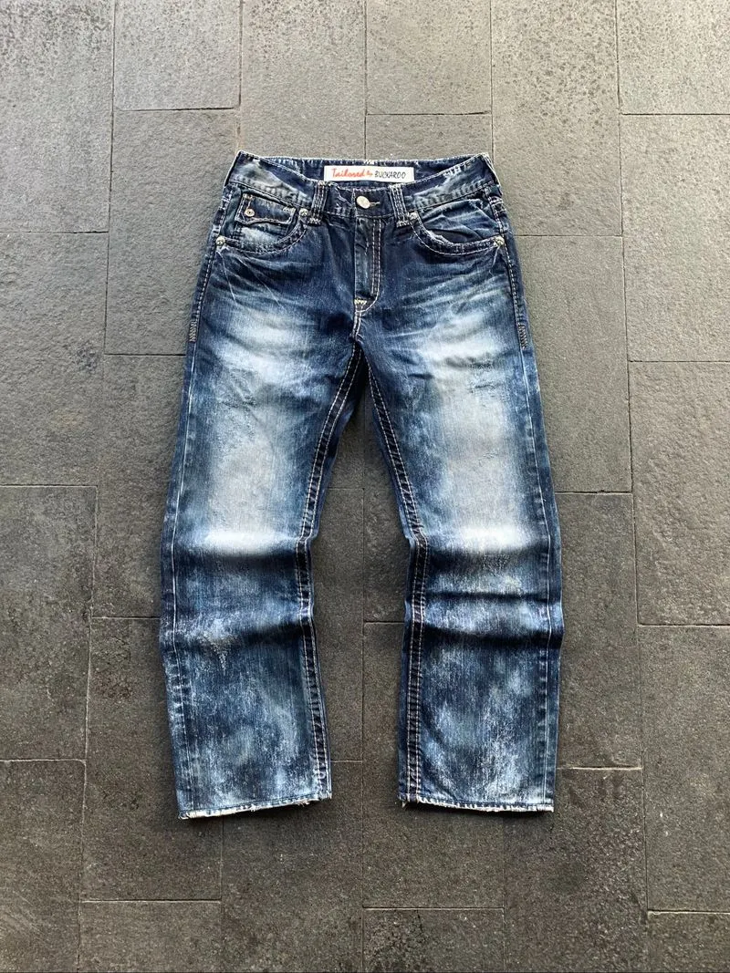 Vintage Buckaroo Tailored Distressed Denim Jeans photo 1