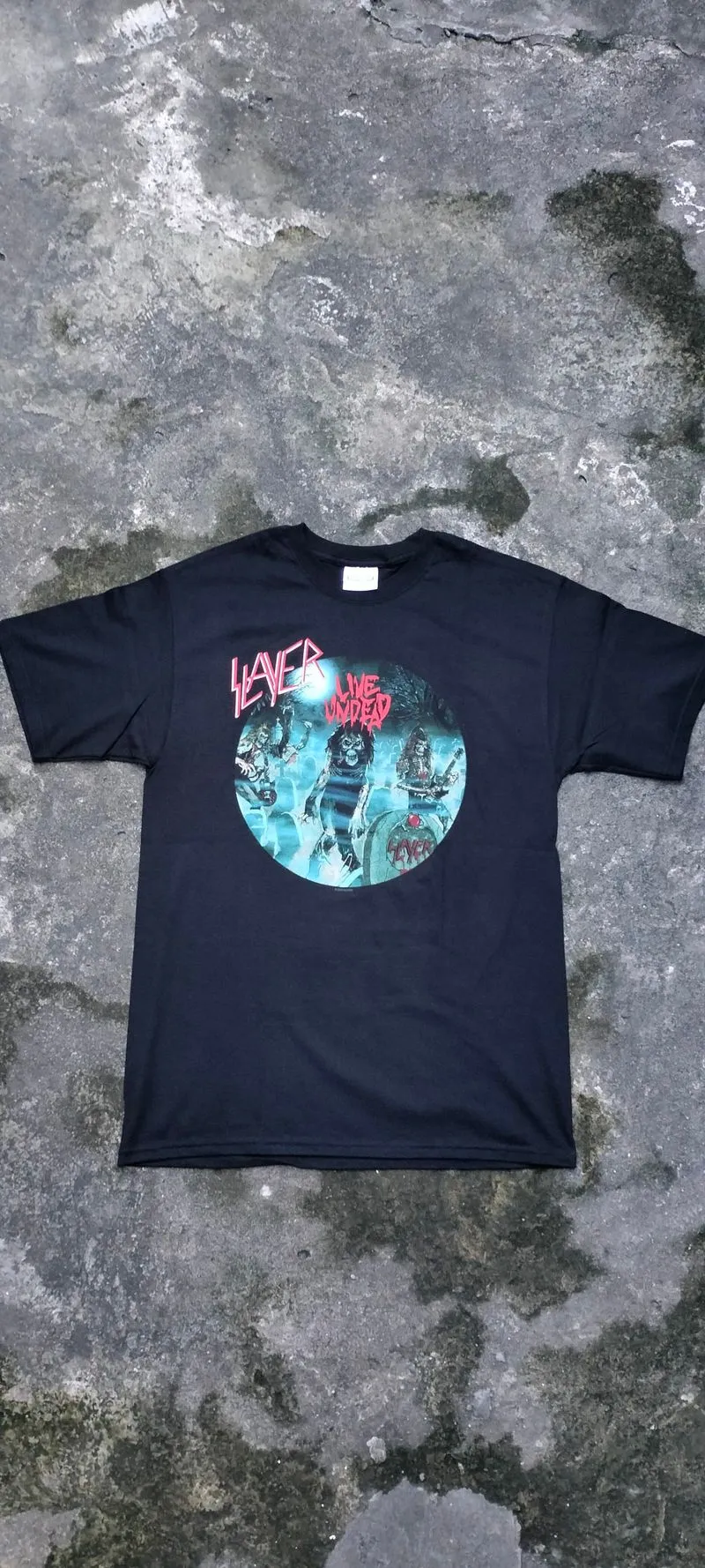 Kaos vintage slayer live Undead 2004 photo 1