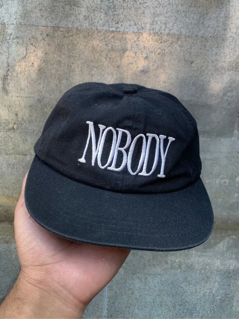 Domeplazm Six Panel Cap Nobody Black photo 1