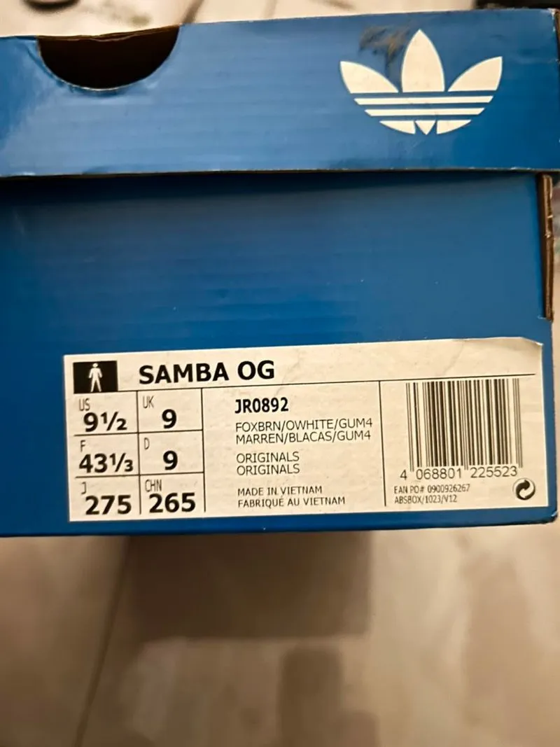 Adidas Samba OG photo 1