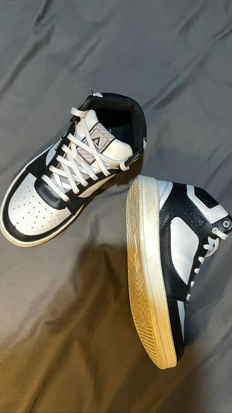 aerostreet hoops high 2.0 putih hitam photo 1