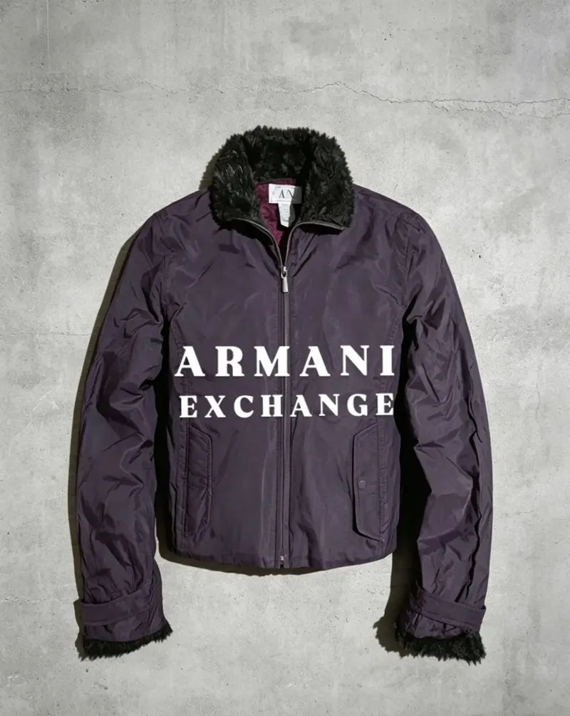 JAKET ARMANI EXCHANGE MODEL CASUAL DALEMAN DAKRON photo 1